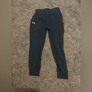 Black Under Amour sweat pants